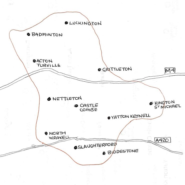 map of the vl area